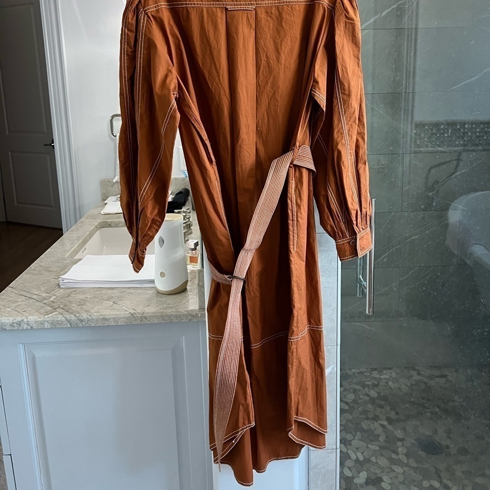 ULLA JOHNSON Maia Belted Dress - Picture 11 of 11